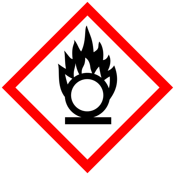 GHS03 Flame Over Circle pictogram