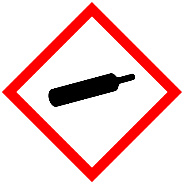 GHS04 Gas Cylinder pictogram