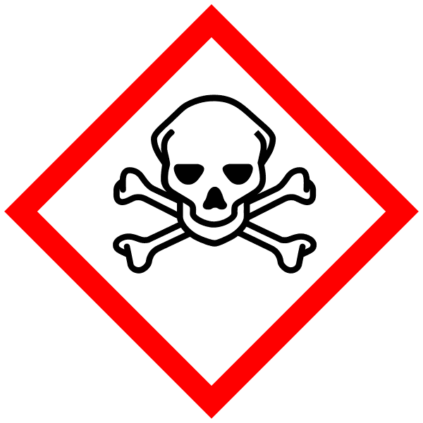 GHS06 Skull and Crossbones pictogram
