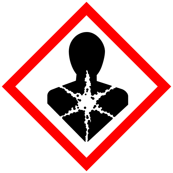 GHS08 Health Hazard pictogram